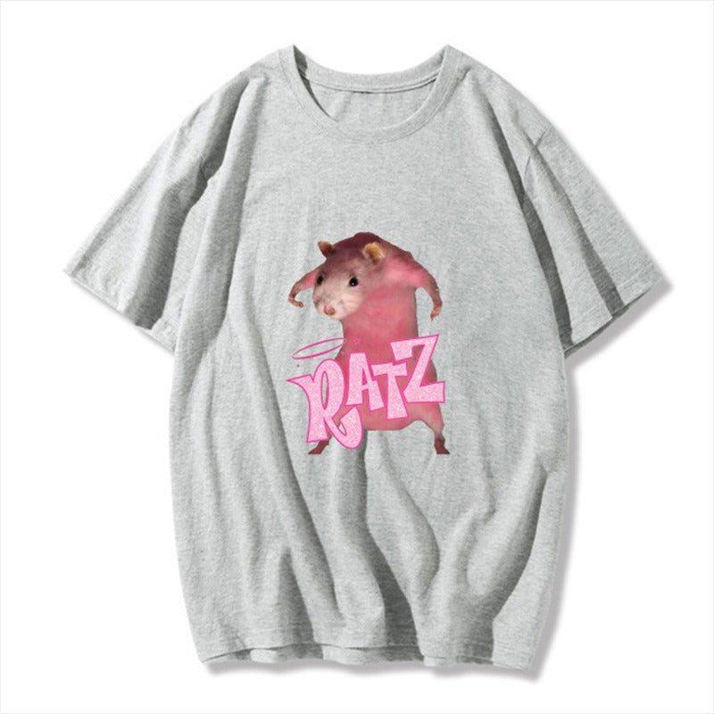 Gothic Kawaii Print "Ratz" T-Shirt