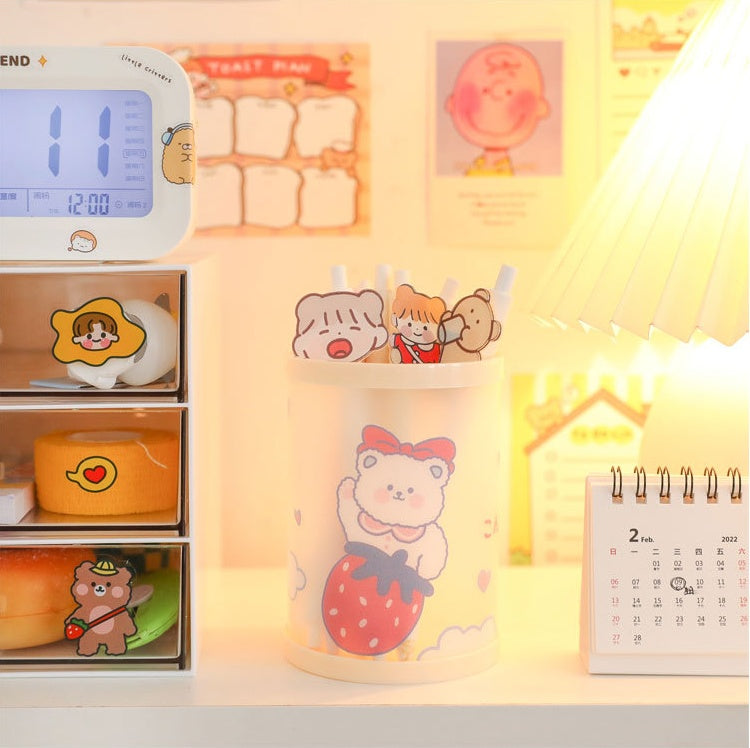Kawaii Stationery Pen Holder