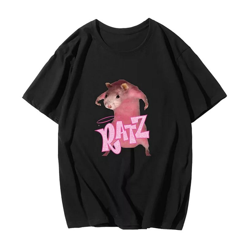 Gothic Kawaii Print "Ratz" T-Shirt
